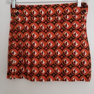 J. Crew Geometric  Skirt Size 2